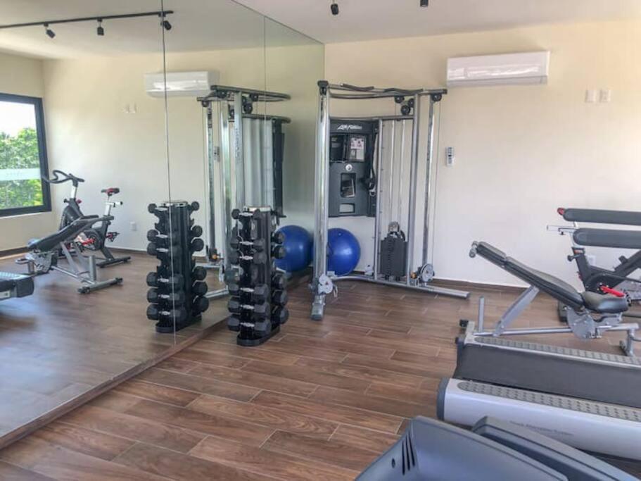 Suit Next To The Common Top Roof Exclusive Building Kingsize Bed 2 Super Pools, Gym, Grill Tulum Exterior foto