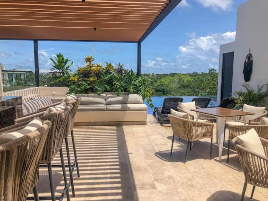 Suit Next To The Common Top Roof Exclusive Building Kingsize Bed 2 Super Pools, Gym, Grill Tulum Exterior foto
