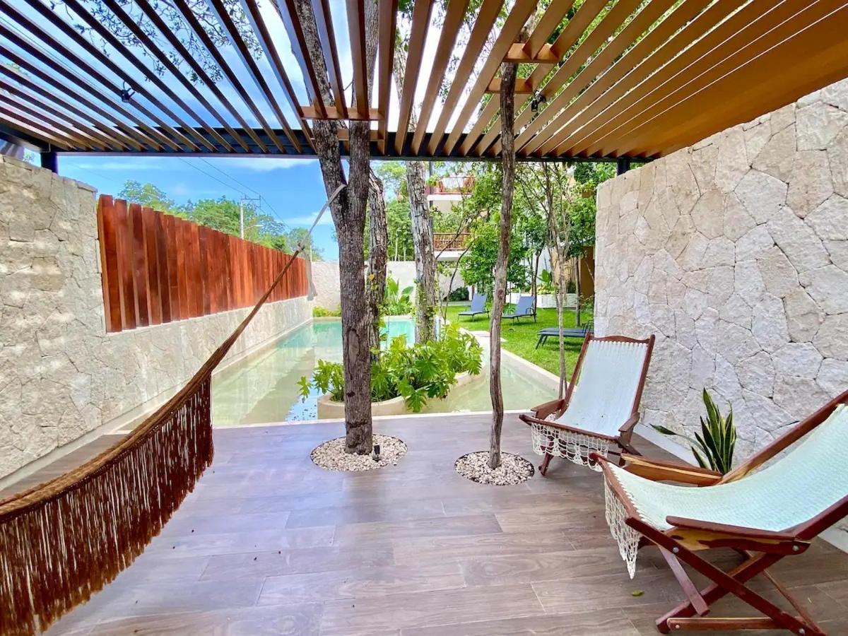Suit Next To The Common Top Roof Exclusive Building Kingsize Bed 2 Super Pools, Gym, Grill Tulum Exterior foto