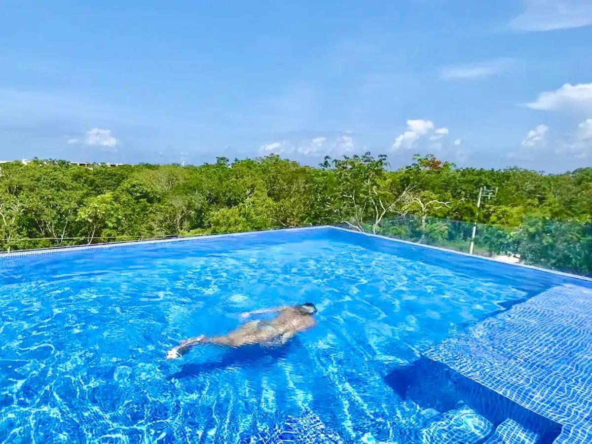 Suit Next To The Common Top Roof Exclusive Building Kingsize Bed 2 Super Pools, Gym, Grill Tulum Exterior foto