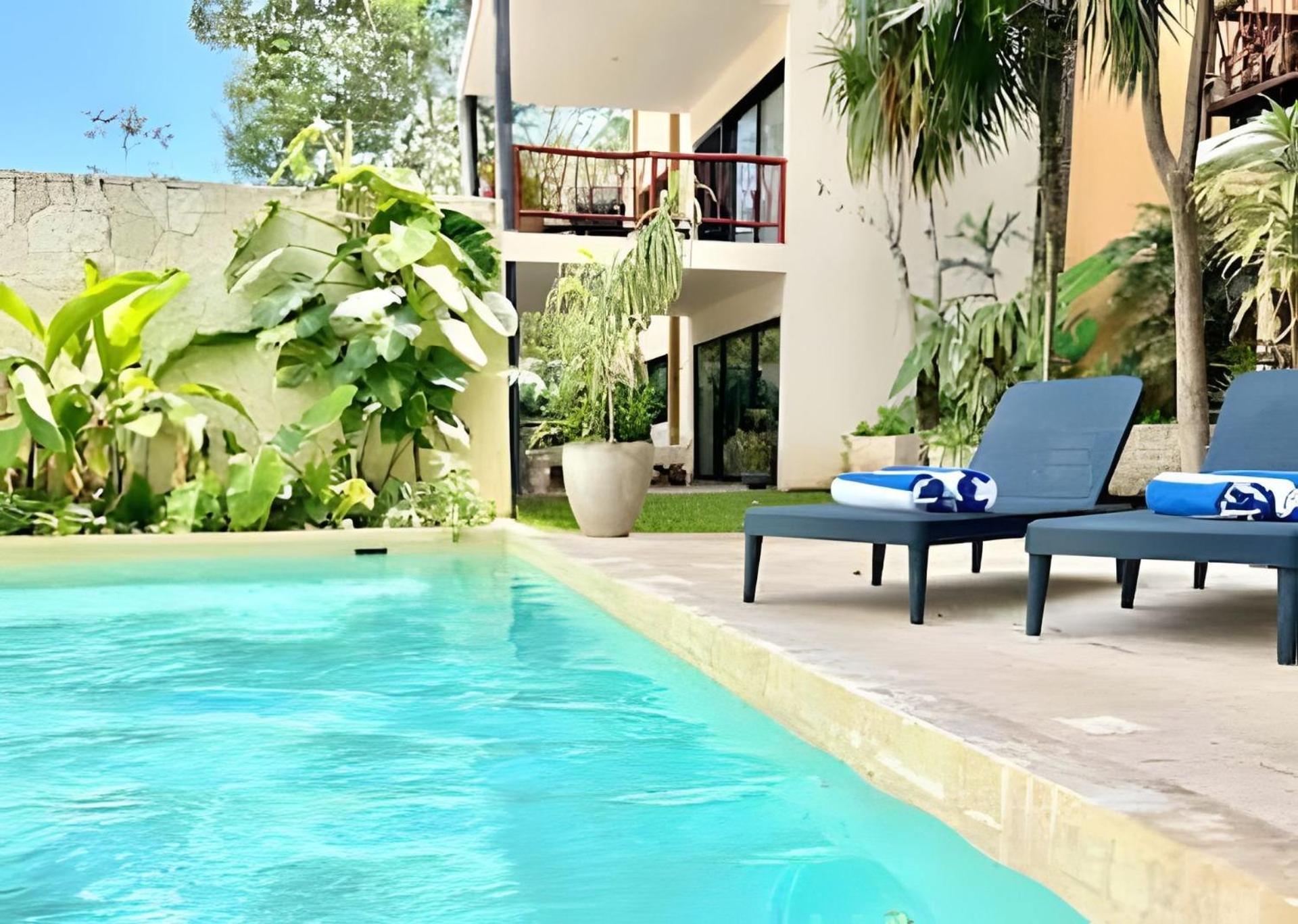 Suit Next To The Common Top Roof Exclusive Building Kingsize Bed 2 Super Pools, Gym, Grill Tulum Exterior foto